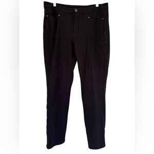 NYDJ Women's Black Denim‎ Legging Pants Size 10